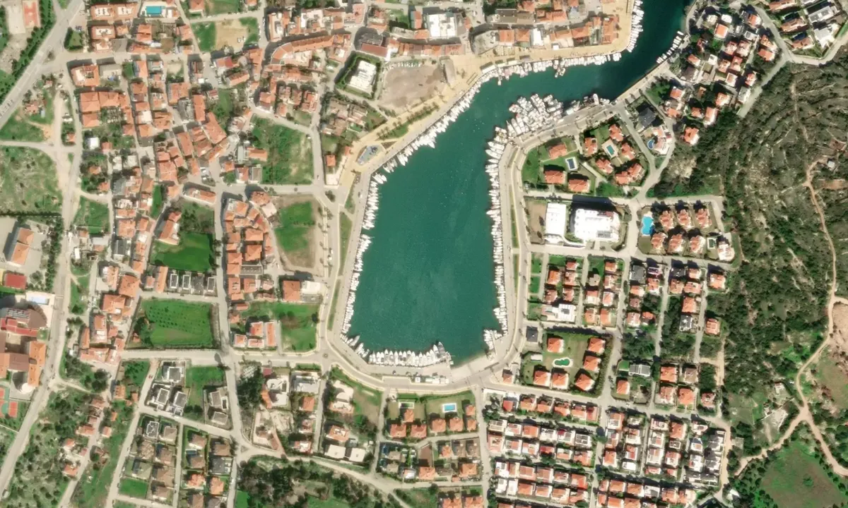 Flyfoto av Dalyan Yat Limanı
