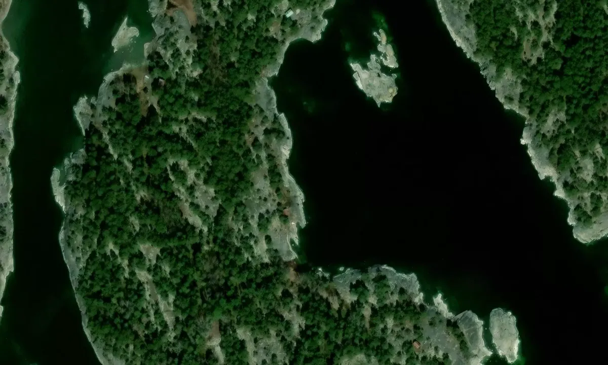 Satelite image of Dämmanskär ost