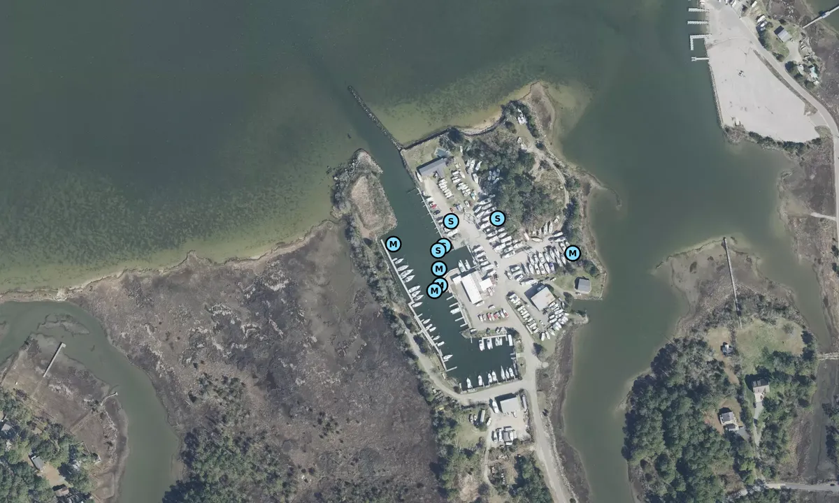 Satelite image of Dandy Haven Marina