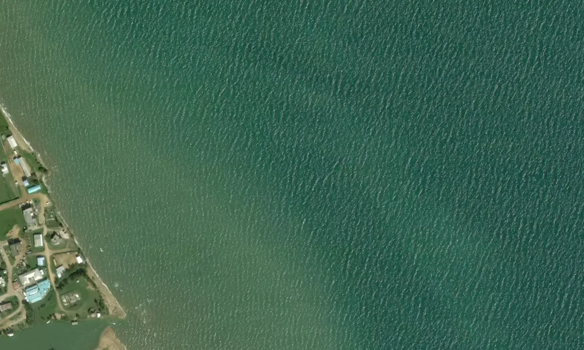 Satelite image of Dangriga