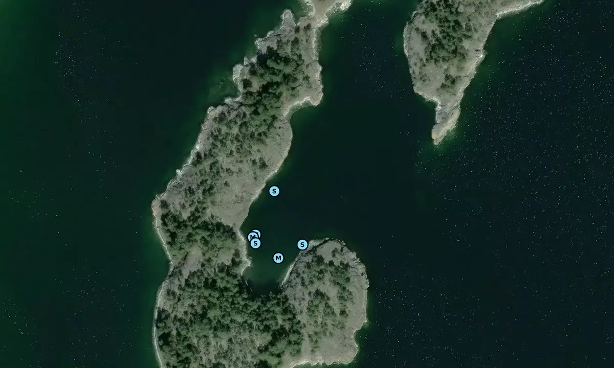 Satelite image of Danholmen