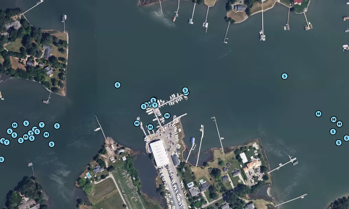 Satelite image of Dare Marina - Poquoson