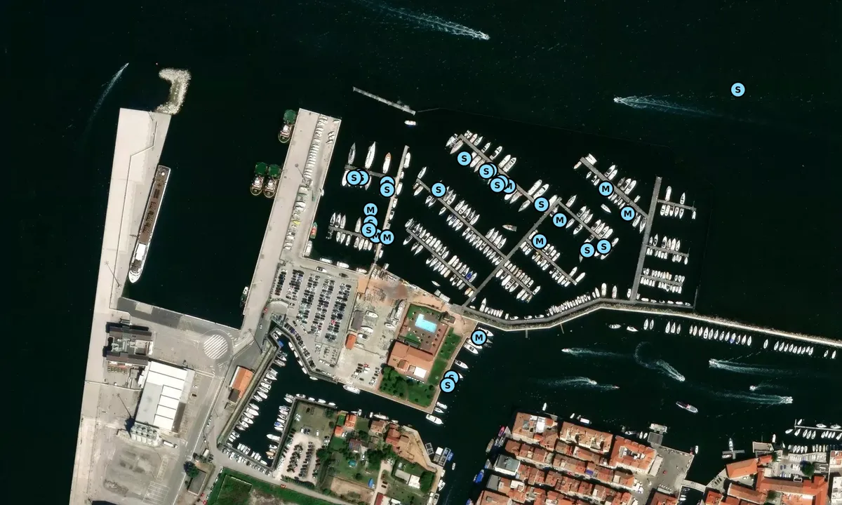 Satelite image of Darsena Le Saline