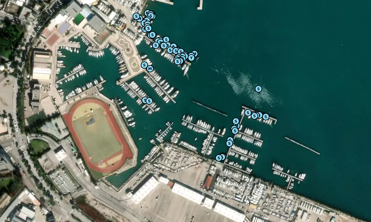 Satelite image of Darsena Pascazio
