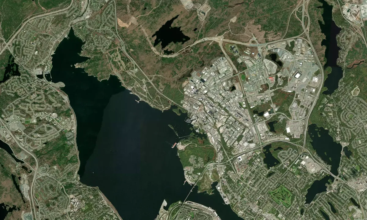 Flyfoto av Dartmouth Yacht Club - Halifax Regional
