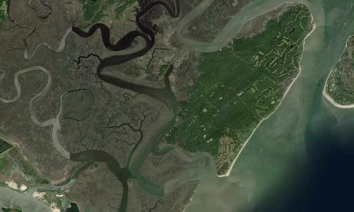 Flyfoto av Daufuskie Island County Dock (free dock)