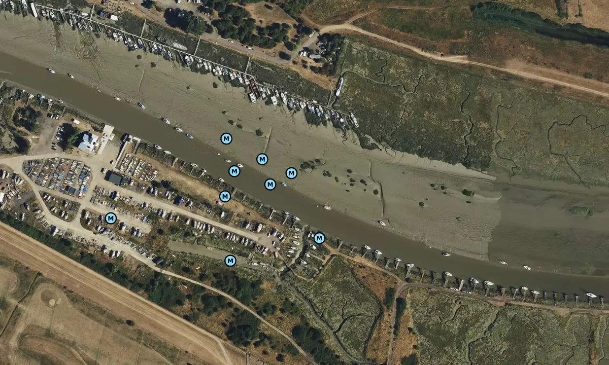 Satelite image of Dauntless Boatyard