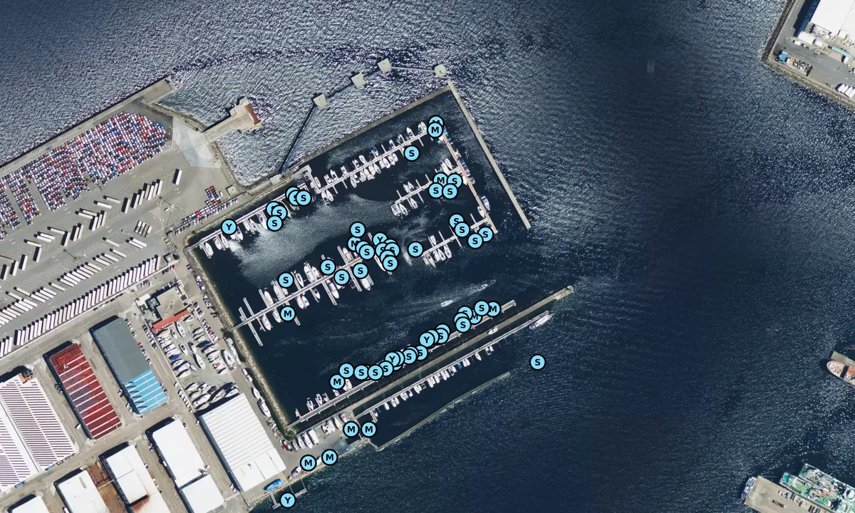 Satelite image of Davila Sport Marina
