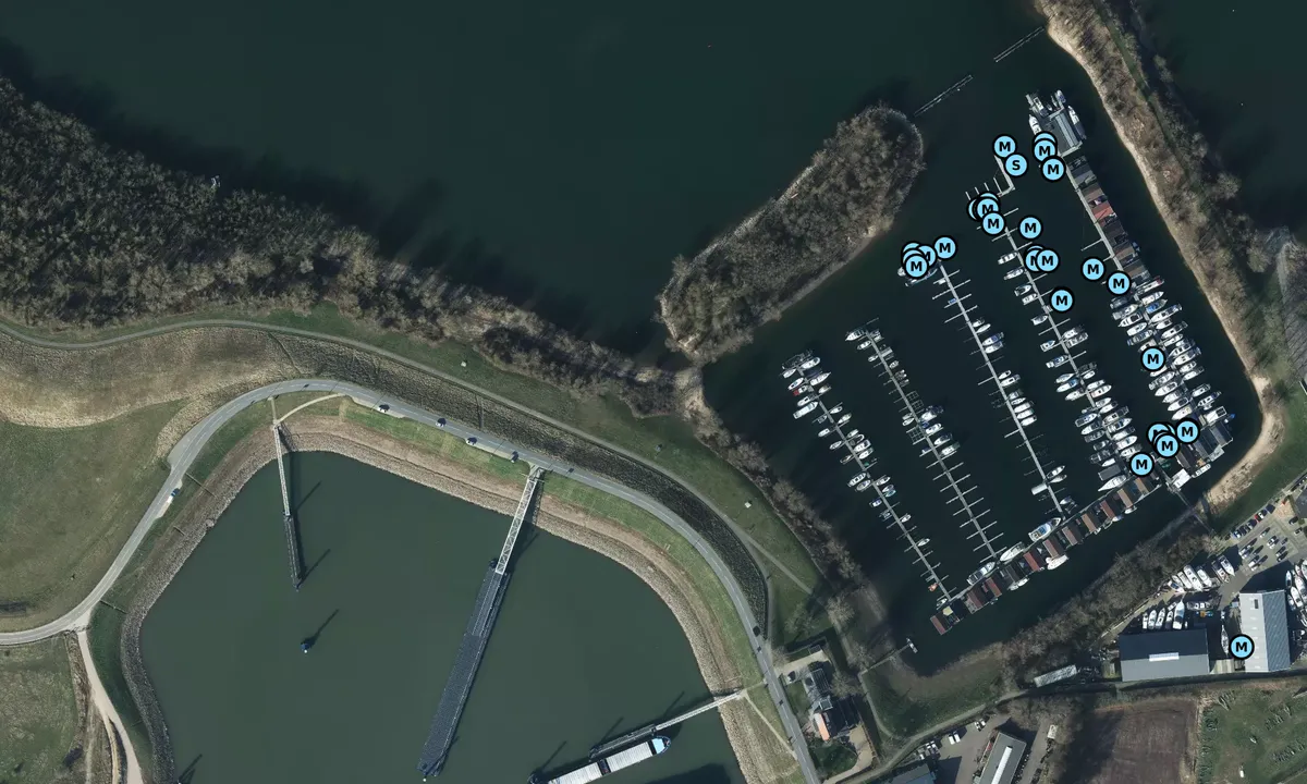 Satelite image of De Bijland Yacht Harbour