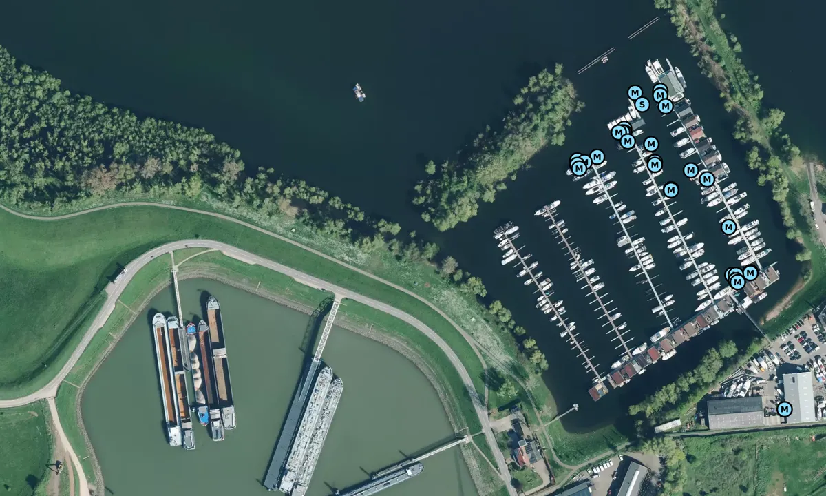 Satelite image of De Bijland Yacht Harbour