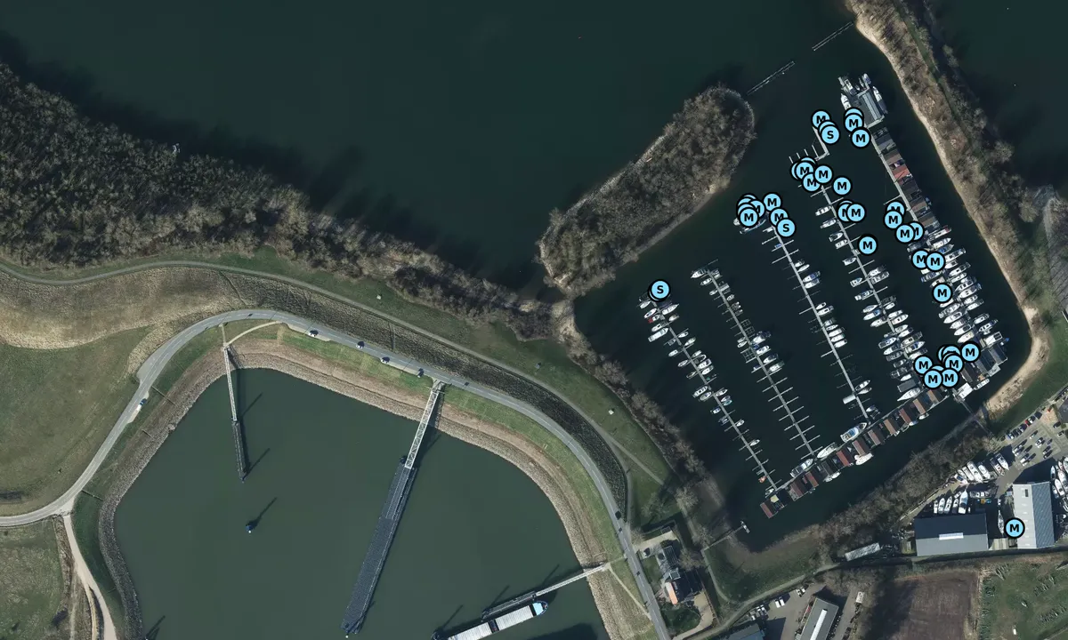 Satelite image of De Bijland Yacht Harbour