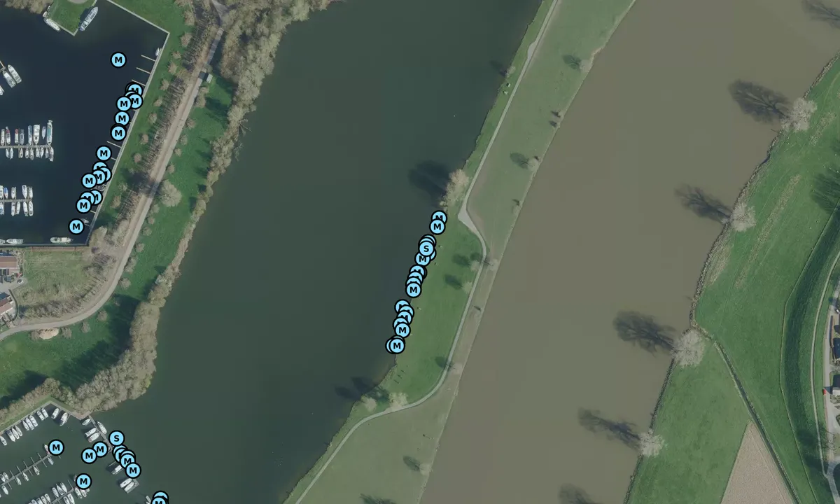 Satelite image of De Gouden Ham