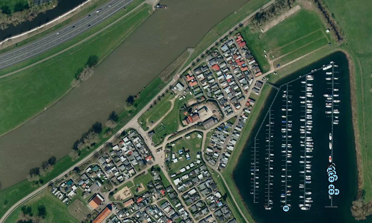Satelite image of De Mars Yacht Harbour