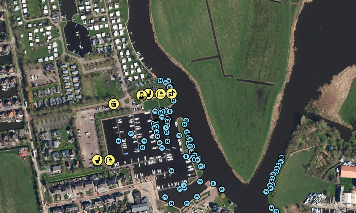 Satelite image of De Rakken