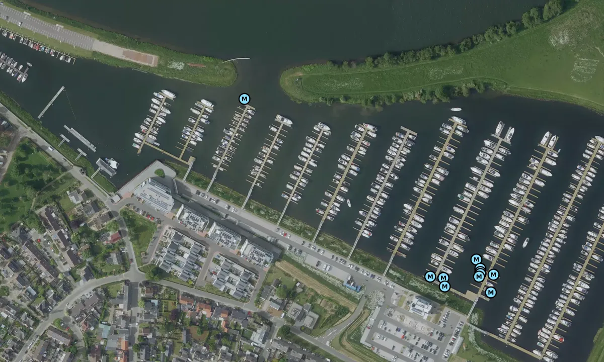 Satelite image of De Rosslag Road Marina