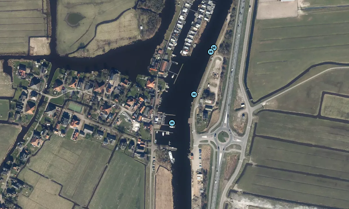 Satelite image of De Woude