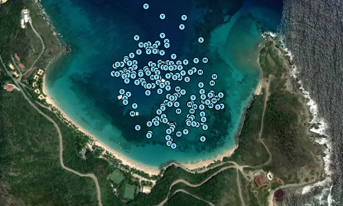 Satelite image of Deadman Bay - Other Islands