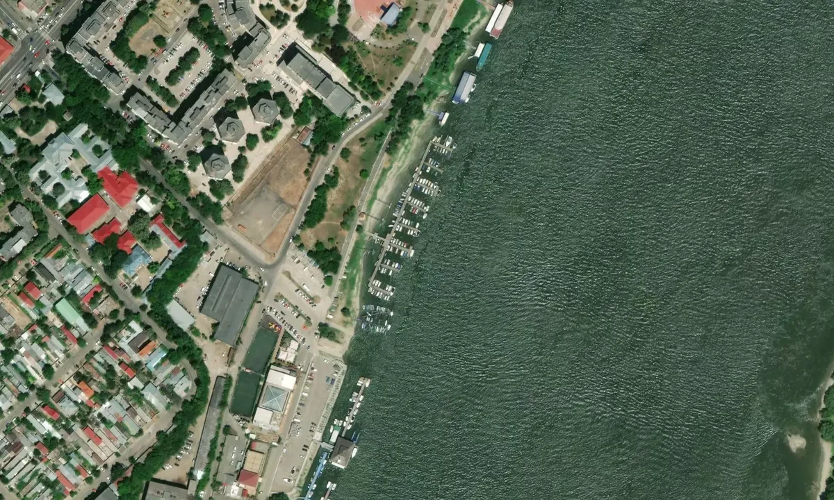 Satelite image of Debarcadier, Brâila