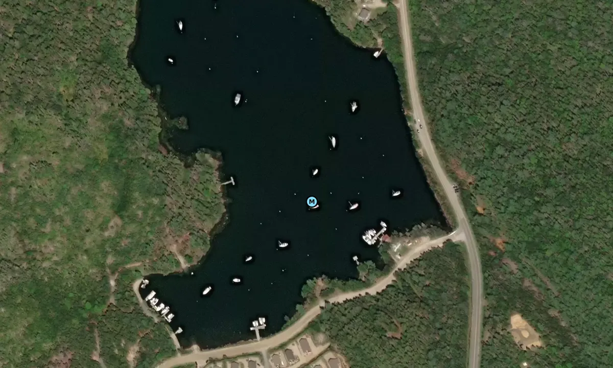 Satelite image of Deep Cove