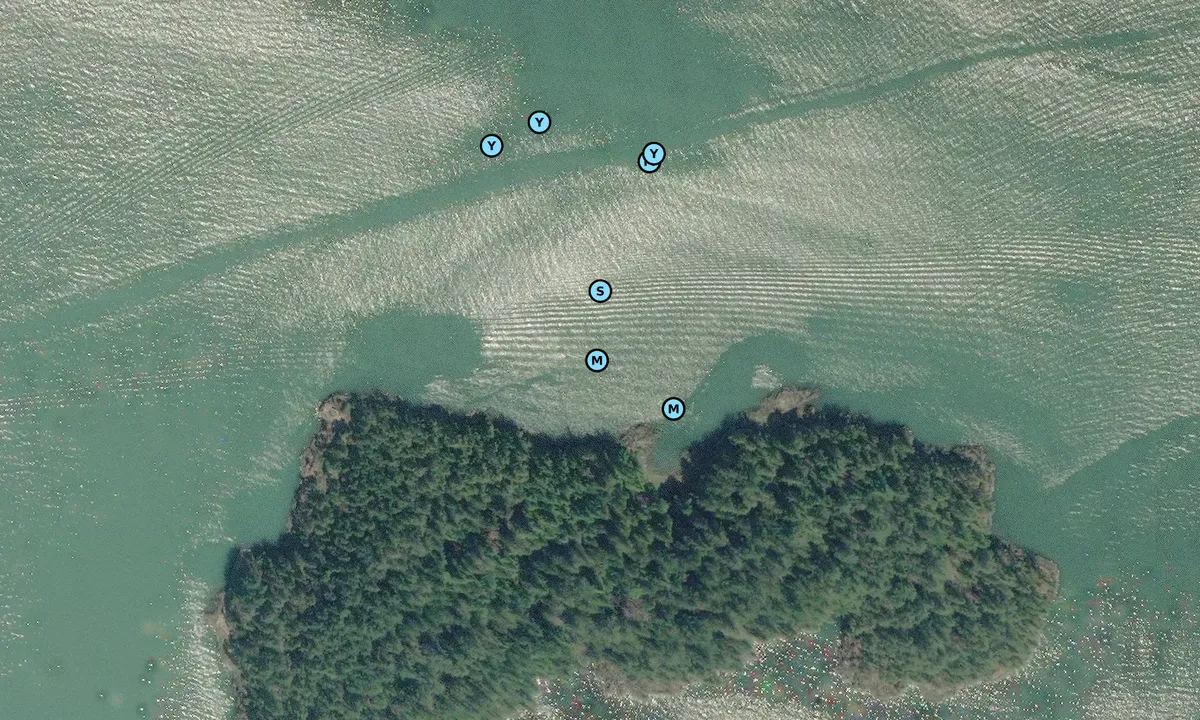 Satelite image of Defence Islands