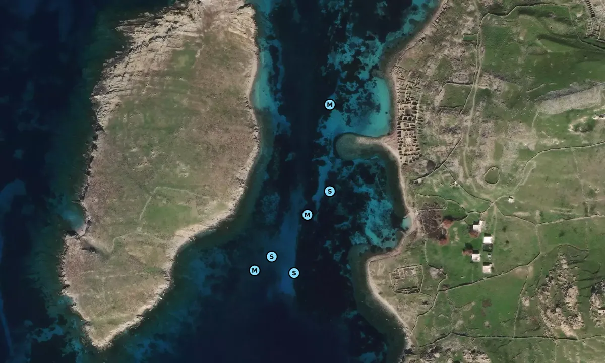 Satelite image of Delos