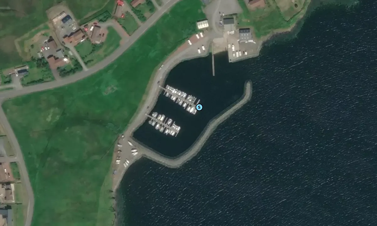 Satelite image of Delting Boating Club Marina