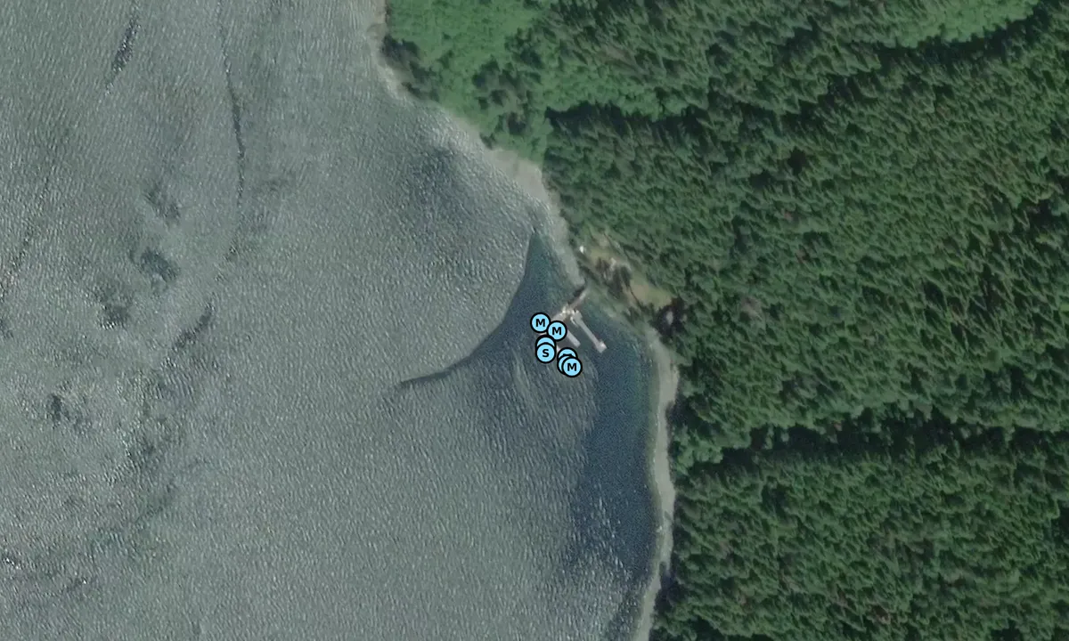 Satelite image of Denham Bay