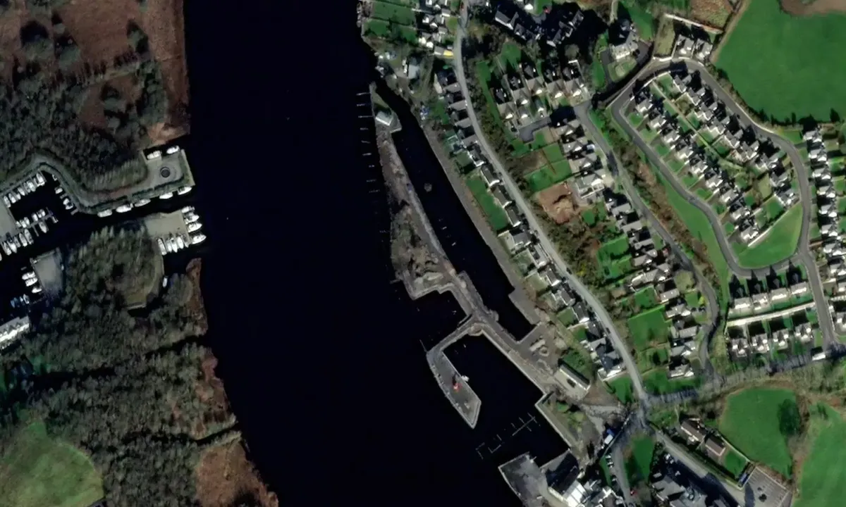 Satelite image of Derg Marina