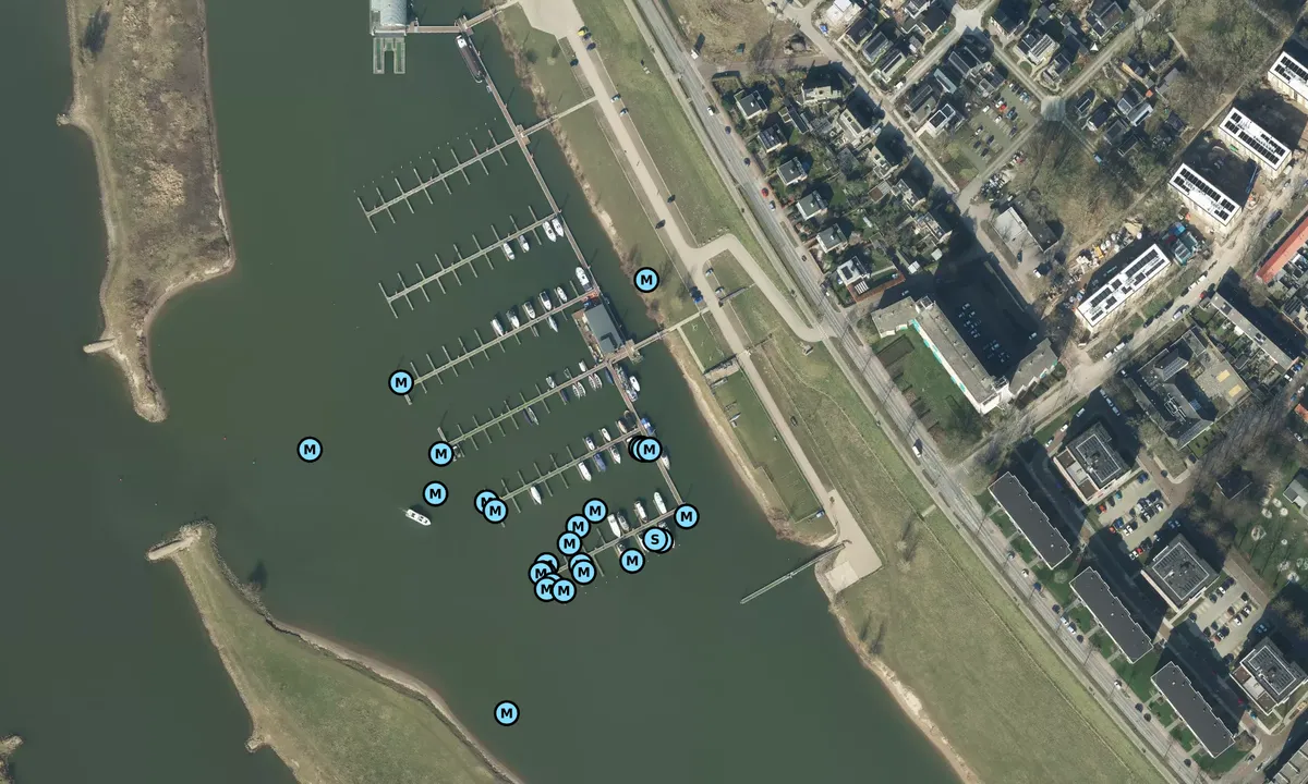 Satelite image of Deventer Yacht Harbour
