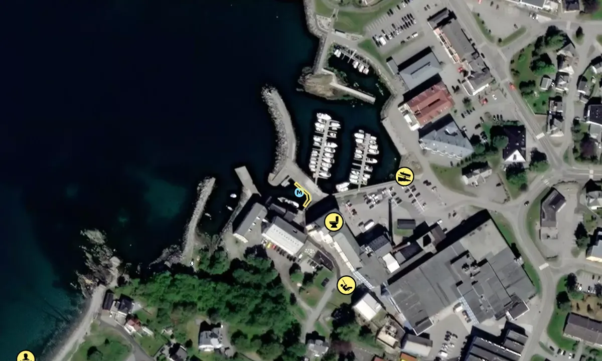 Satelite image of Devoldhavna