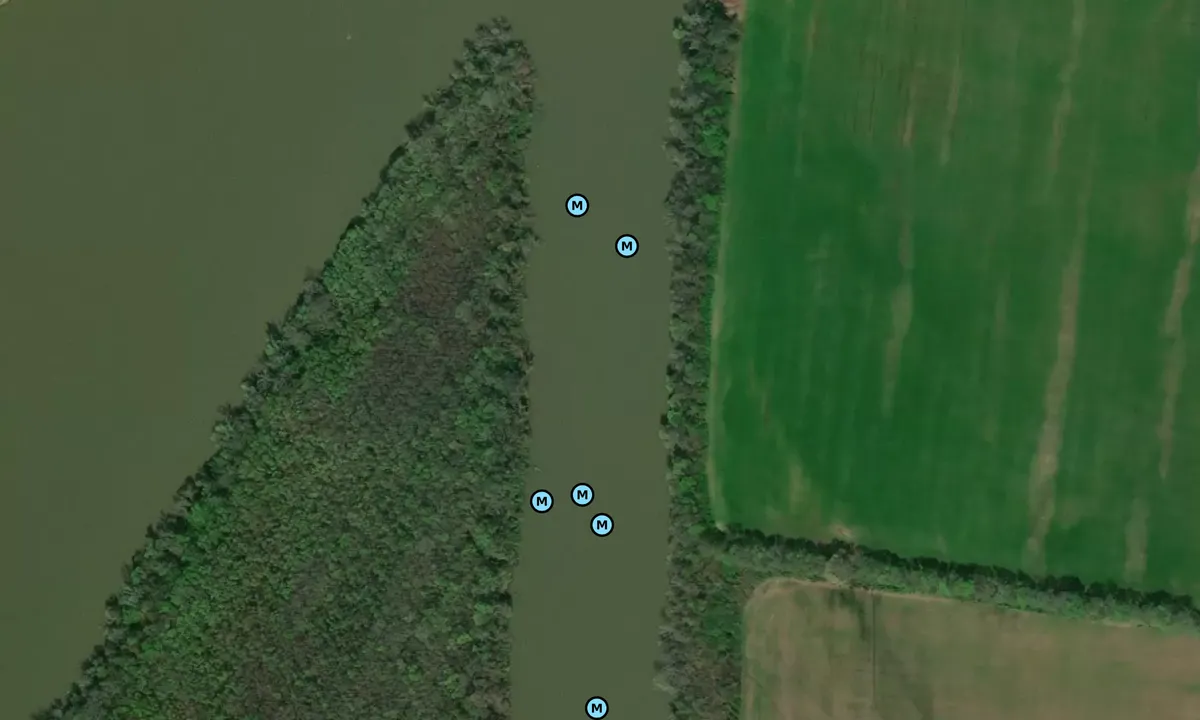 Satelite image of Diamond Island