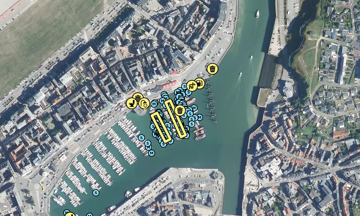Satelite image of Dieppe
