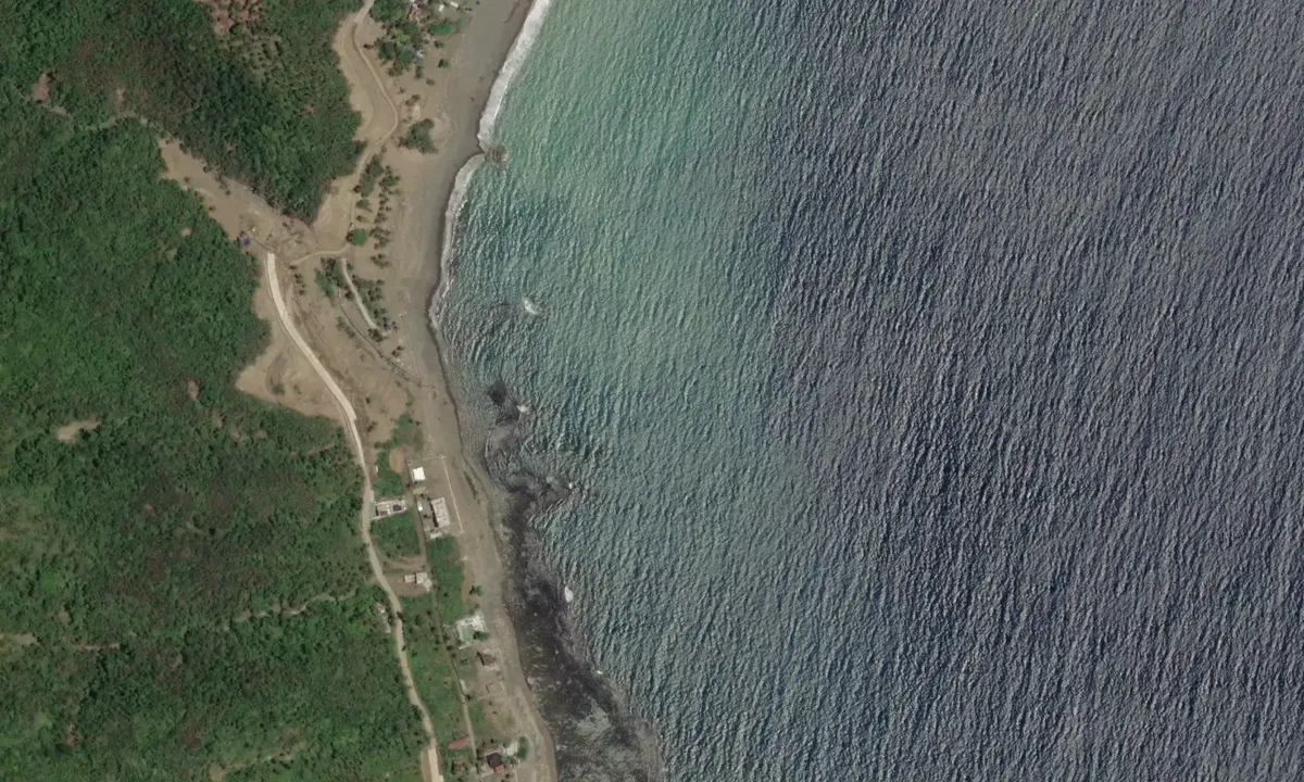 Flyfoto av Dingalan Bay