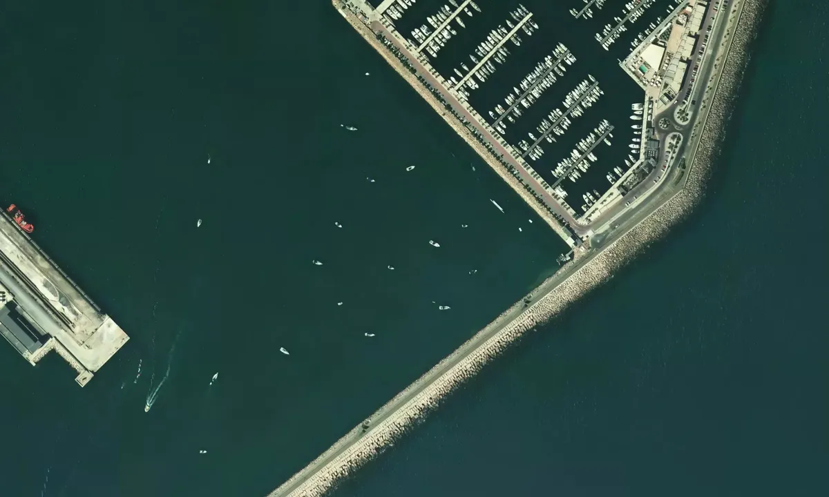 Flyfoto av Dique de Levante, Torrevieja