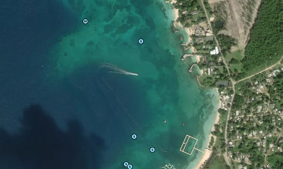 Satelite image of Discovery Bay