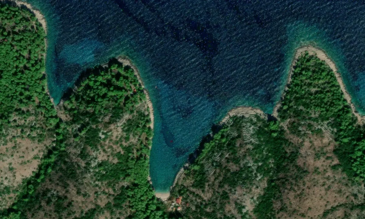 Satelite image of Divlja Vela