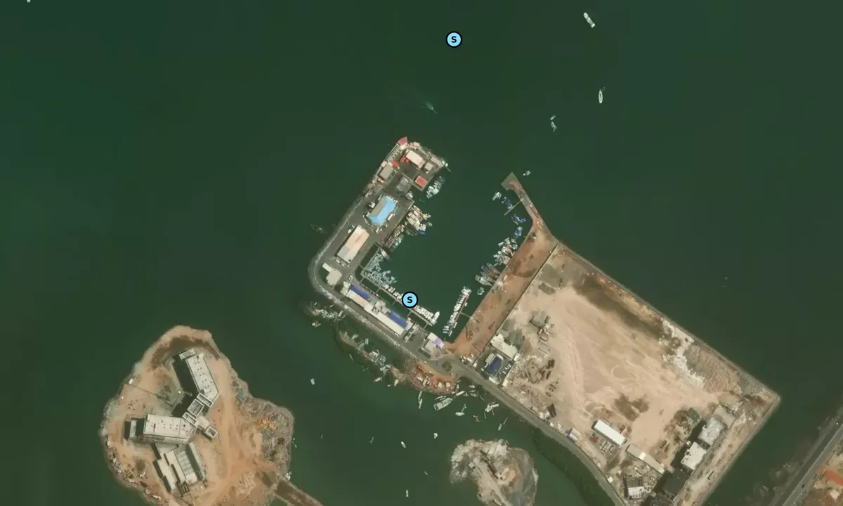 Satelite image of Djibouti - Port de pêche