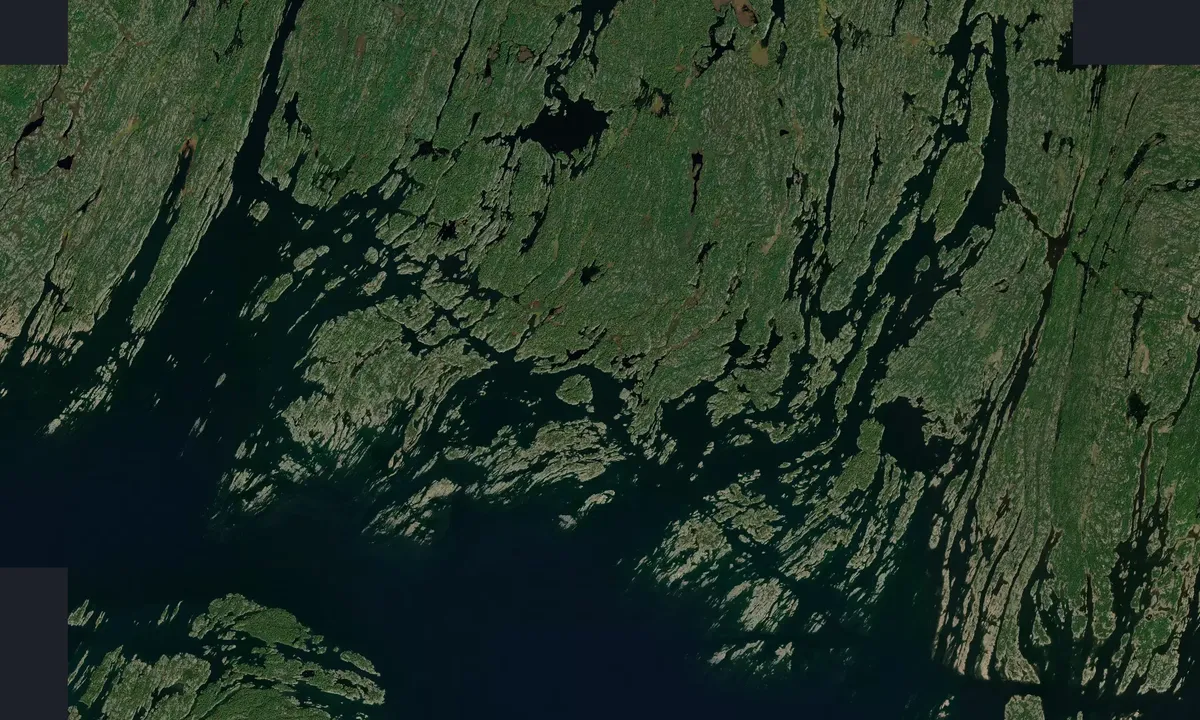 Flyfoto av Dock Island
