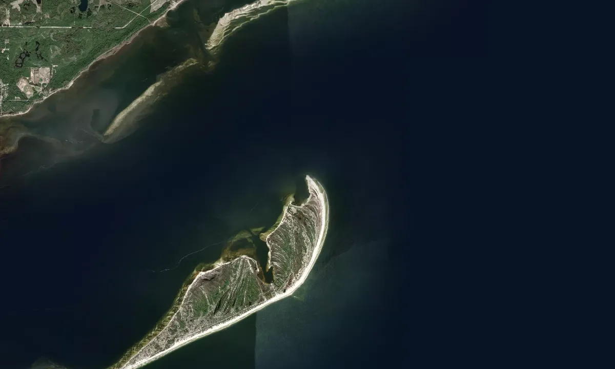 Flyfoto av Dog Island East - 2