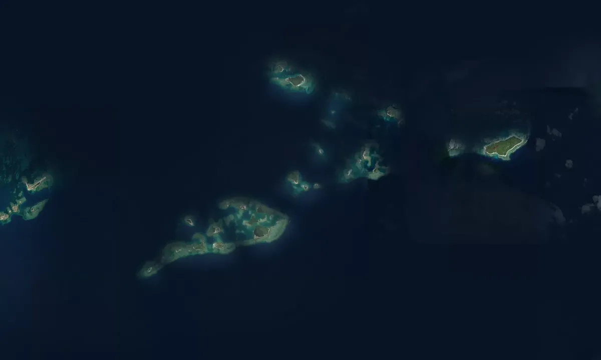 Flyfoto av Dog Island - West Lemmon Cays