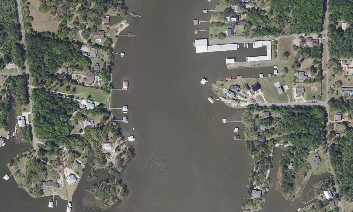 Satelite image of Dog River - 2