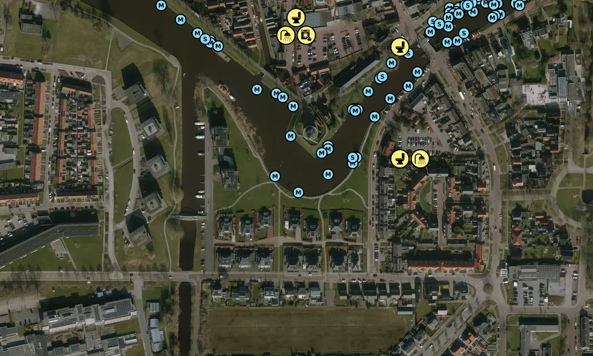 Satelite image of Dokkum