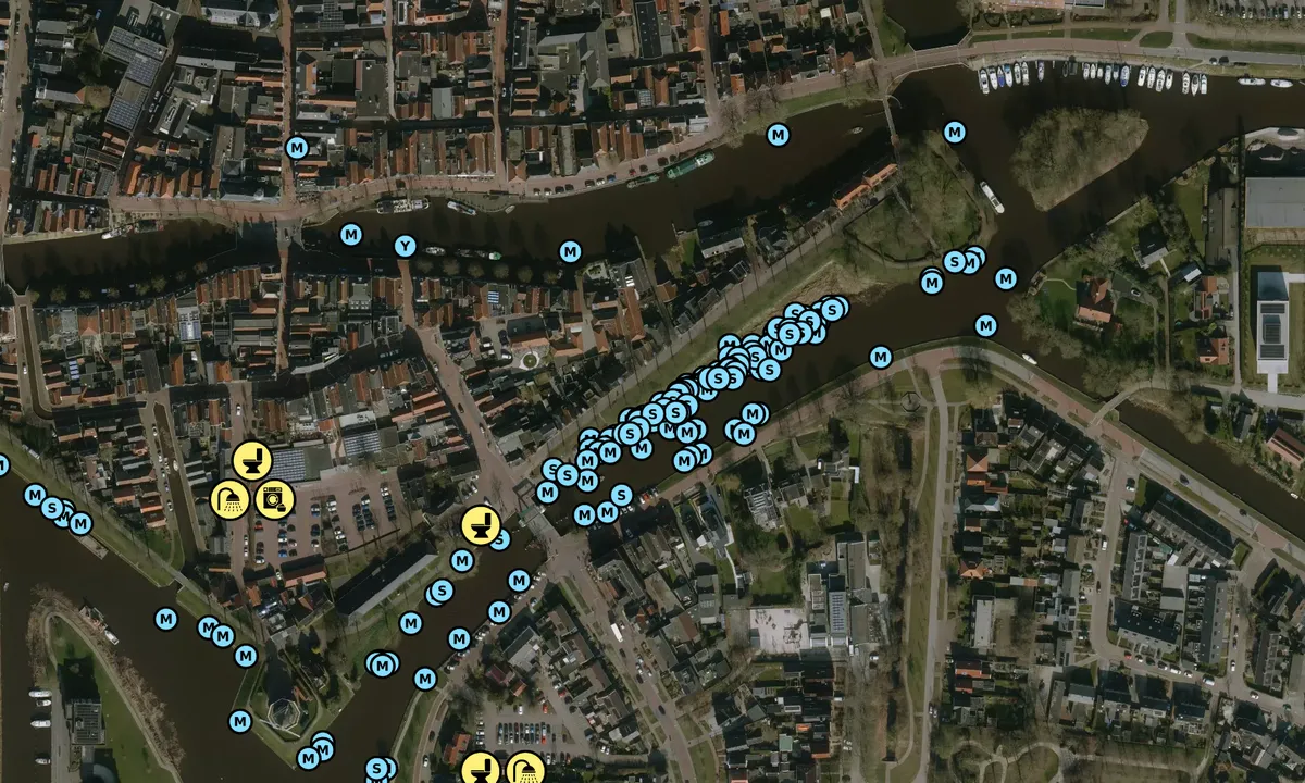 Satelite image of Dokkum Town