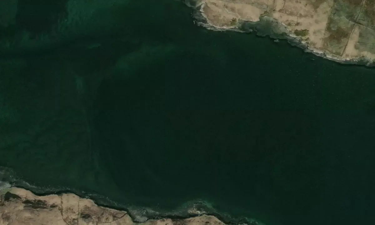 Satelite image of Doleengarbh in Ballinakill bay