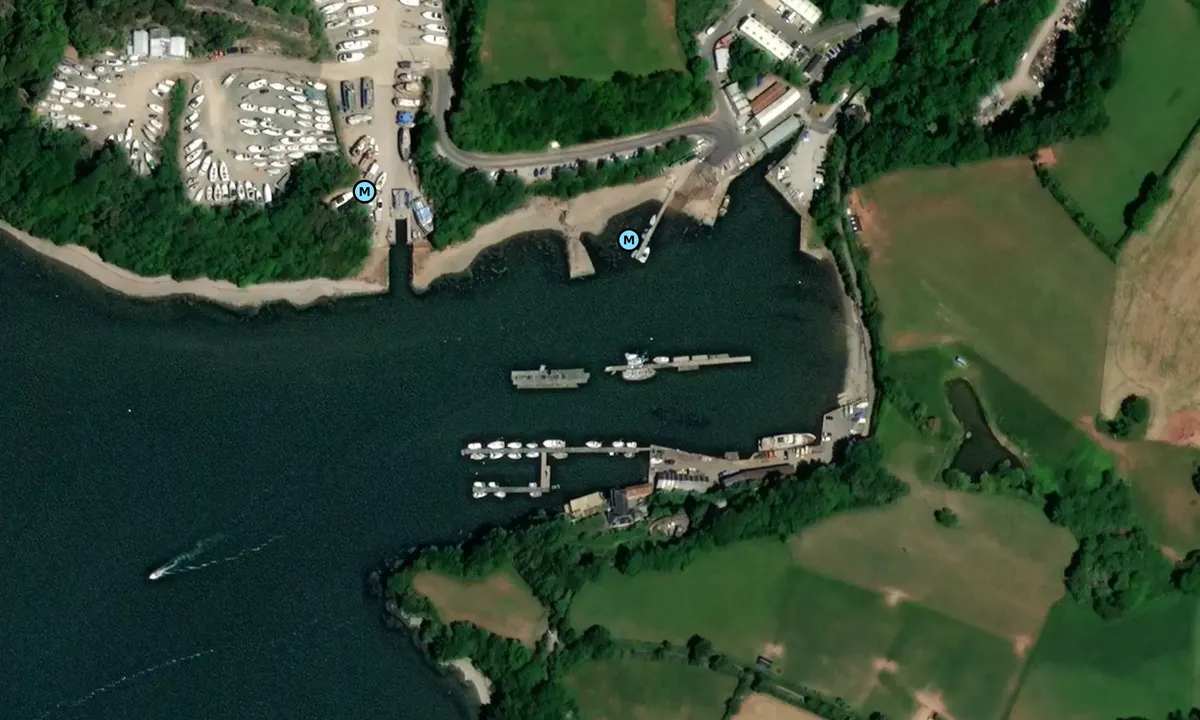 Satelite image of Dolphin Haven