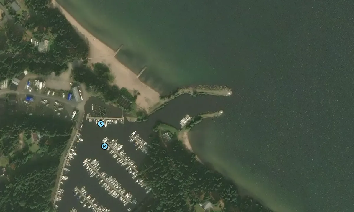 Satelite image of Domsand