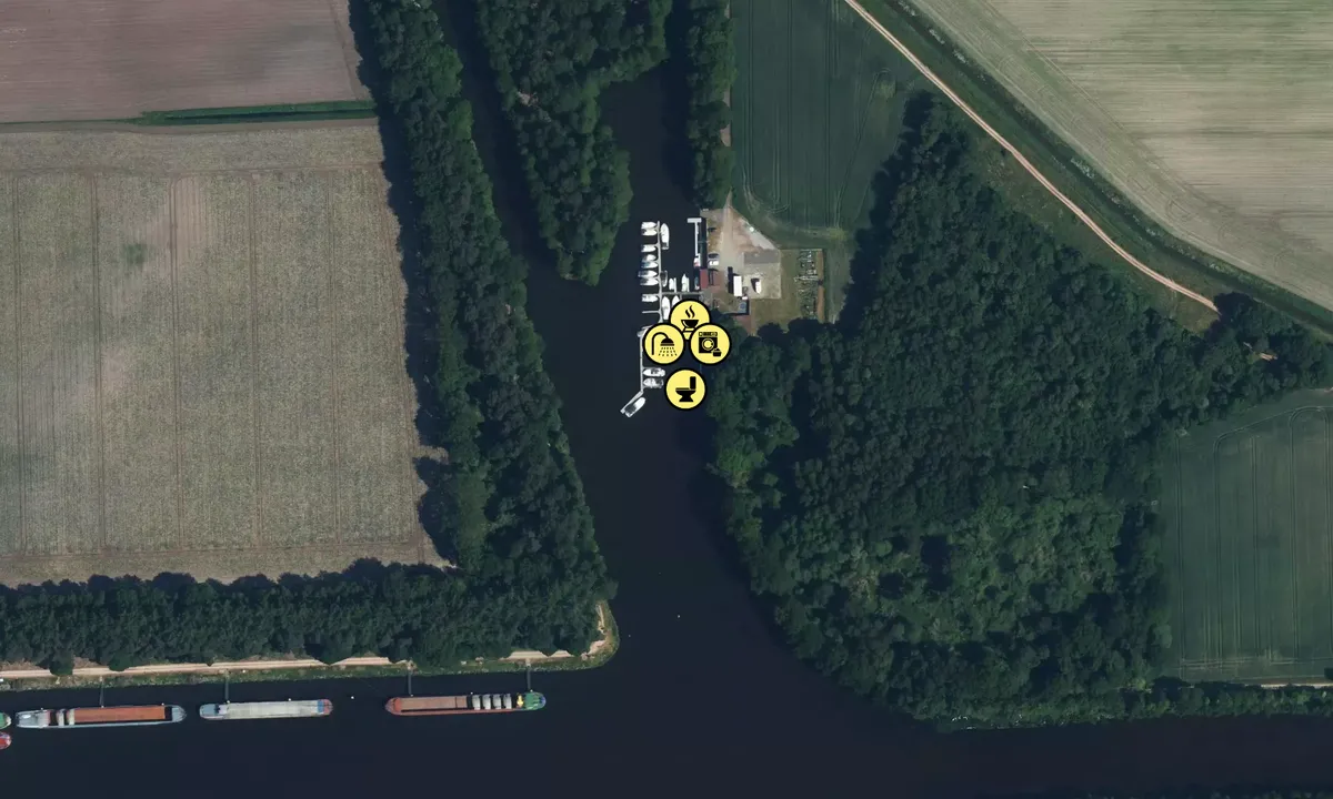 Satelite image of Dörpen-Lehe, Yachthafen