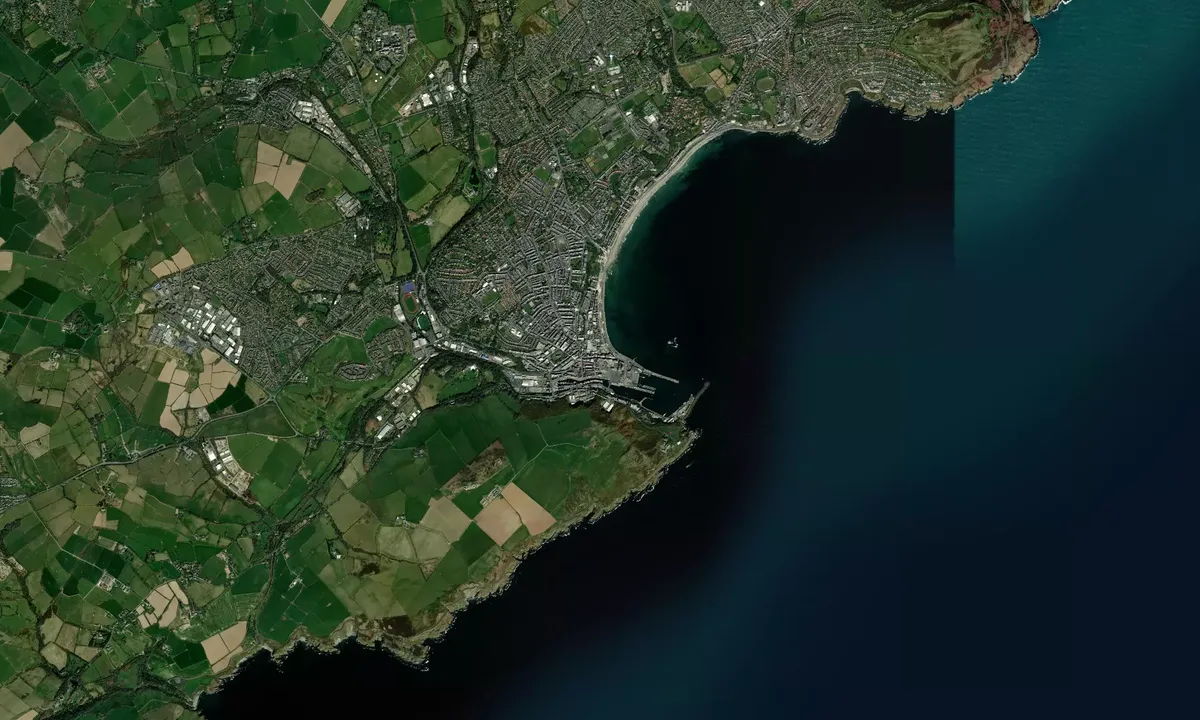 Flyfoto av Douglas Marina, Isle of Man