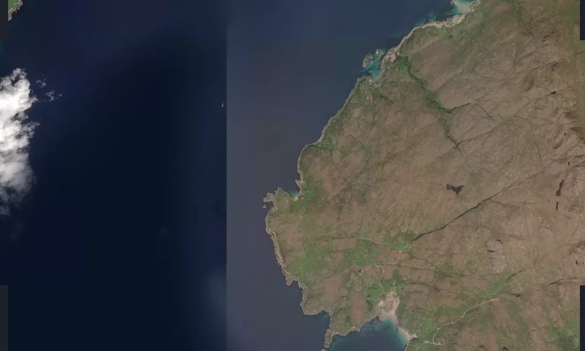 Flyfoto av Doune
