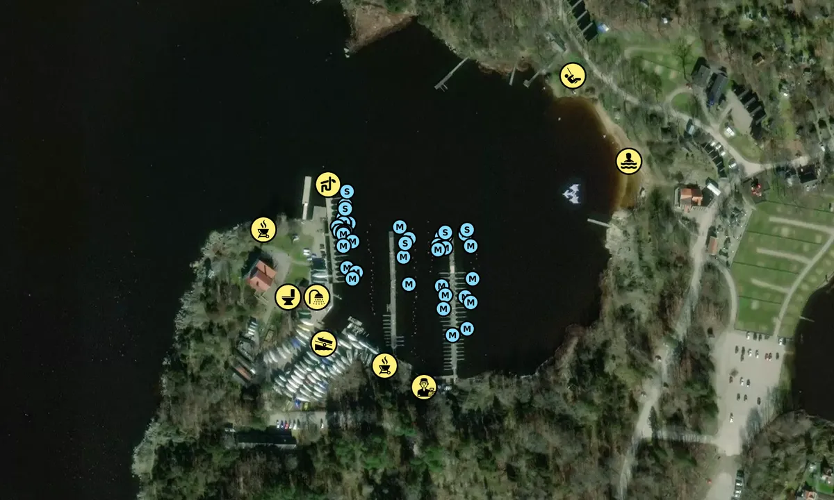 Satelite image of Dragsöviken